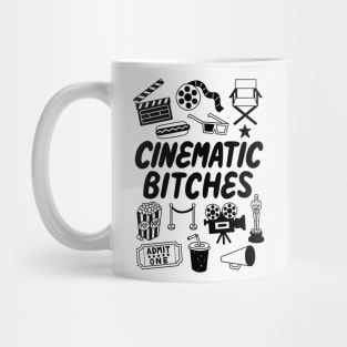 Cinematic Bitches T-Shirt (black) Mug